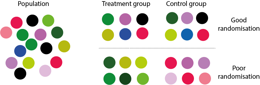 randomisation og replikation